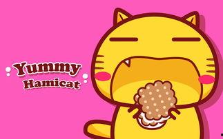 吃瓜猫猫卡通壁纸,吃瓜猫猫卡通壁纸，治愈你的视觉疲劳