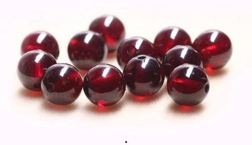 石榴石珠料怎么看真假,石榴石珠料真假辨识指南